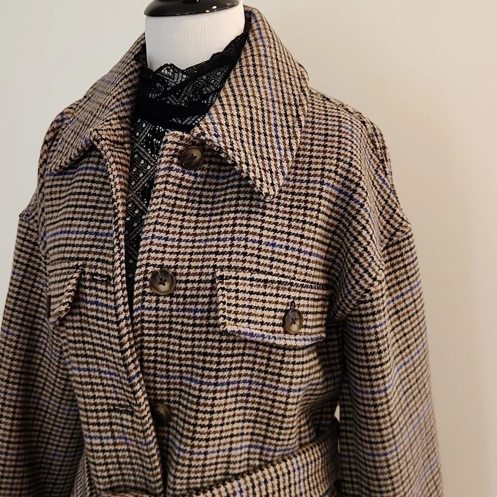 NWT || VERO MODA || wool shacket/jacket - Picture 2 of 7